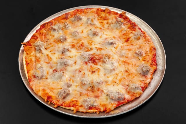 1 (9") Topping Pizza and Salad.