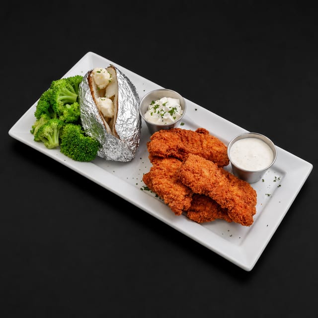 Chicken Tender Basket.
